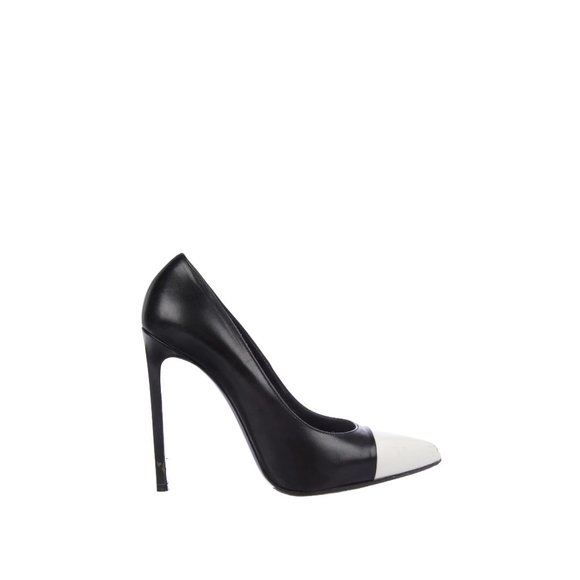 Yves Saint Laurent Shoes - Saint Laurent Leather Pointed-Toe Pumps